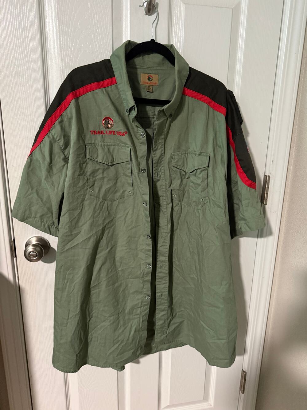 Trail Life Leader Button Front Shirt Size 3XL
